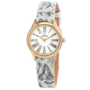 De Ville Quartz Diamond White Dial Watch 428.57.26.60.04.002