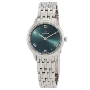 De Ville Quartz Green Dial Watch 434.10.28.60.10.001