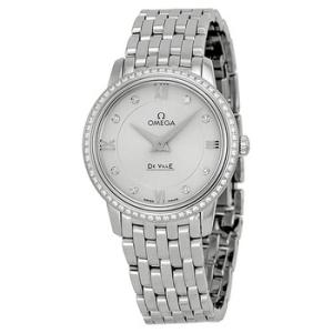De Ville Silver Dial Stainless Steel Watch