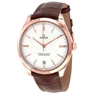 De Ville Tresor Silver Dial 18k Sedna Rose Gold Watch 432.53.40.21.02.002