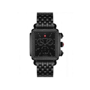 Deco Chronograph Quartz Diamond Black Dial Watch MWW06Z000039