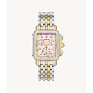 Deco Chronograph Quartz Diamond Watch MWW06A000796