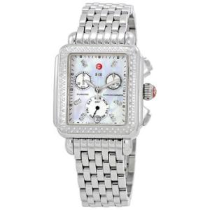 Deco Day Mother of Pearl Dial Diamond Watch MWW06P000099