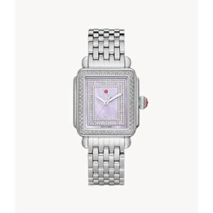Deco Madison Quartz Diamond Purple Dial Watch MWW06T000247