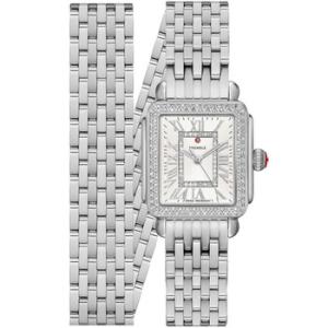 Deco Madison Quartz Diamond Silver Dial Watch MWW06D000162