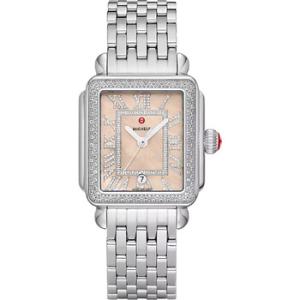 Deco Quartz Diamond Orange Dial Watch MWW06T000267