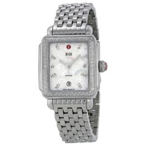 Deco Signature Mother of Pearl Stainless Steel Watch MWW06T000075