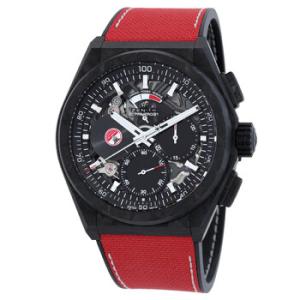 Defy 21 Carl Cox Edition Chronograph Automatic Black Dial Watch 10.9001.900499.R941