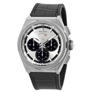 Defy El Primero 21 Chronograph Automatic Silver Dial Titanium Watch 95.9001.900401.R582