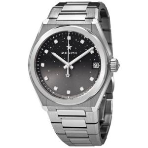 Defy Midnight Automatic Grey Gradient Diamond Dial Watch 03.9200.67002.MI001