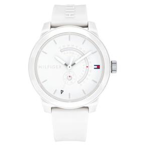Denim White Dial Watch