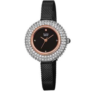 Diamond Black Dial Watch BUR236BKR