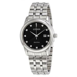 Diamond Collection Black Dial Watch BM734055E