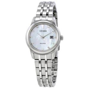 Diamond Mother of Pearl Dial Watch EW239050D