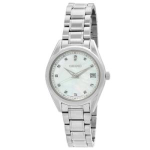 Diamond Quartz Mother of Pearl Dial Watch SUR579P1