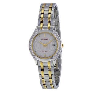 Diamond White Dial Twotone Watch GA106456A