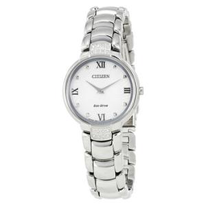 Diamonds Silver Dial Watch EX146055A