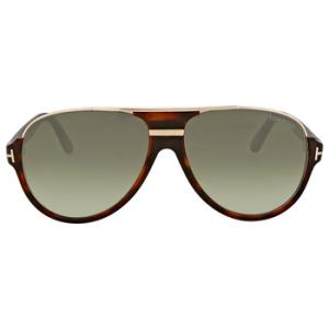 Dimitry Gradient Green Pilot Sunglasses FT0334 56K