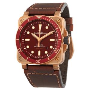 Diver Automatic Red Dial Watch BR0392DRBRSCA
