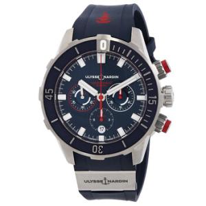 Diver Chronograph Automatic Blue Dial Watch 1503170LE393HAMMER