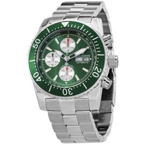 Diver Chronograph Automatic Green Dial Watch