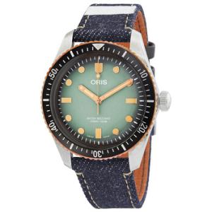 Divers Automatic Green Dial Watch 01 733 7707 4337Set