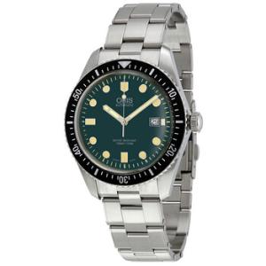 Divers Automatic Green Dial Watch 01 733 7720 405707 8 21