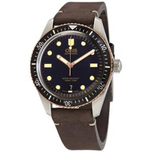 Divers SixtyFive Automatic Black Dial Watch 01 733 7707 435407 5 20