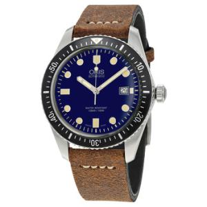 Divers SixtyFive Automatic Navy Blue Dial Watch 01 733 7720 405507 5 21