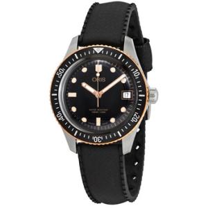 Divers Sixty Five Automatic Black Dial 36 mm Watch 01 733 7747 435407 4 17
