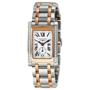 DolceVita Diamond Stainless Steel and Rose Gold Watch L51555797