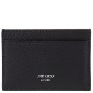 Dom Black Embossed Leather Card Case