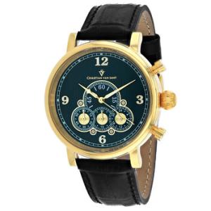 Dominion Chronograph Quartz Green Dial Watch CV0714