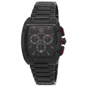Dominus Chronograph Quartz Black Dial Watch VE6H00623