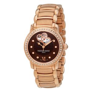 Double Heart Beat Brown Dial Automatic FC310CDHB2PD4B