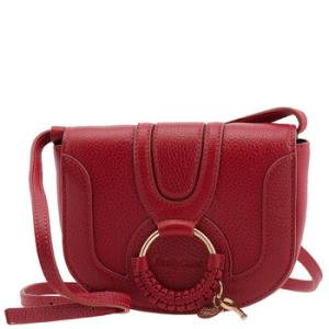 Dreamy Red Hana Leather Shoulder Bag