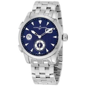Dual Time Blue Dial Automatic Watch 3343126LE793