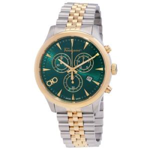 Duo Chronograph Quartz Green Dial Watch SFEZ01224
