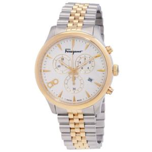 Duo Chronograph Quartz White Dial Watch SFEZ01424