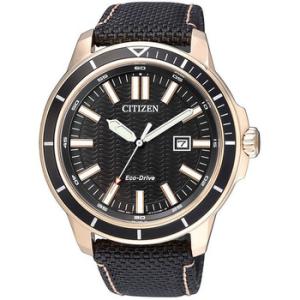 EcoDrive Black Dial Watch AW152301E