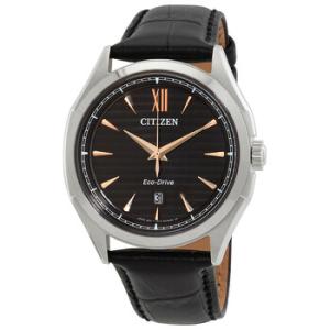 EcoDrive Black Dial Watch AW175018E