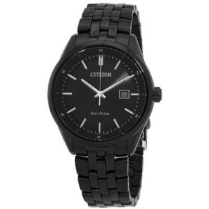EcoDrive Black Dial Watch BM756580E