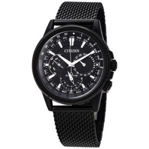 EcoDrive Black Dial Watch BU202576E
