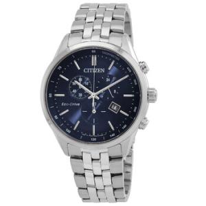 EcoDrive Chronograph Blue Dial Watch AT214055L