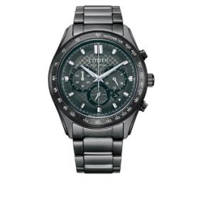 EcoDrive Chronograph Grey Dial Watch CA445781H