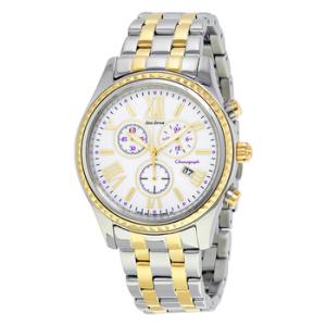 EcoDrive Chronograph TwoTone Stainless Steel Watch FB136453A
