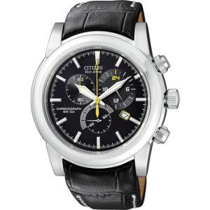 EcoDrive Chronograph Watch AT055003E