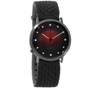 EcoDrive Crystal Black Dial Watch EM100747E