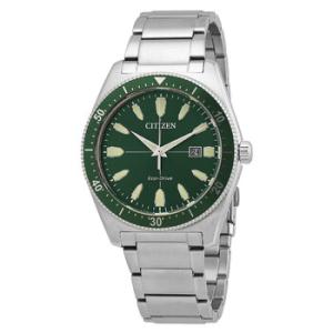 EcoDrive Green Dial Watch AW159870X