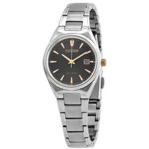EcoDrive Grey Dial Watch EW197055H